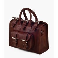 RTW Creation - Chocolate satchel bag