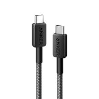 Anker 322 NYLON USB-C to USB-C Cable 60W 3ft Black With Free Delivery On Installment By Spark Tech