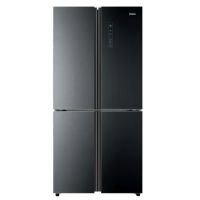 Haier Twin Door Series Side By Side 20 Cft Refrigerator Black (HRF-578 TBP) With Free Delivery On Installment By Spark Tech