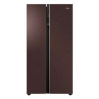 Haier Twin Door Series Side By Side 22 Cft Refrigerator Chocolate (HRF-622 ICG) With Free Delivery On Installment By Spark Tech