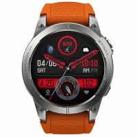 Zeblaze Stratos 3 GPS Smart Watch 1.43 Inch Ultra HD Amoled Display Orange With Free Delivery On Installment By Spark Tech