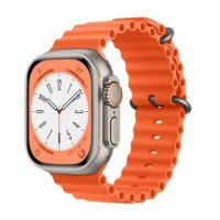 S8 Ultra Smart Watch Orange With Free Delivery By Spark Tech