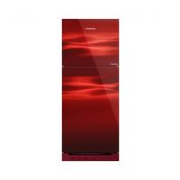 Kenwood Sapphire Glass Door Freezer-On-Top Refrigerator 11 Cu.Ft Maroon (KRF-23357) - ISPK
