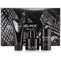 Kenneth Cole Black Man 3 PCS Gift Set - 100% Authentic - Fragrance Ensemble for Men - (Installment)