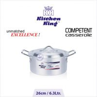 kitchen King meta Finish COMPETENT CASSEROLE 26cm 