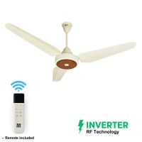 SK Fans Ceiling Fan Magnum (inverter) 56" Cream-Brown With Free Delivery On Installment By Spark Technologies.