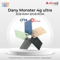 Dany Monster 4G Ultra Tablet 7 Inch 32GB 3GB RAM - On Installments - ISPK-072