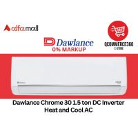 Dawlance Chrome 30 1.5 ton DC Inverter Heat and Cool AC (Installments) - QC
