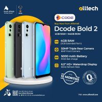 Dcode Bold 2 4GB-64GB | 1 Year Warranty | PTA Approved | Monthly Installments By ALLTECH Upto 12 Months