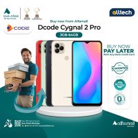Dcode Cygnal 2 Pro 3GB-64GB | PTA Approved | 1 Year Warranty | Installment With Any Bank Credit Card Upto 10 Months | ALLTECH