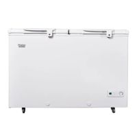 Haier Double Door Series 19 CFT Deep Freezer Inverter HDF-545 INV With Free Delivery On Installment By Spark Technologies. 