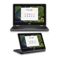 Dell | Chromebook 3189 | 32GB Storage | 4GB RAM | Touch Screen | 11.6 Inches Screen | Play Store Supported | Rotatable Screen | Chromebook (Refurbished With Original Charger Included _ Without Box) - ON INSTALLMENT