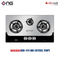 Nasgas DG-111 BK Steel Top Built In Hob Auto ignition On Installments 