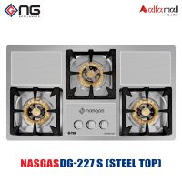 Nasgas DG-227 S Steel Top Built In Hob Autoignition non stick paint coated On Installments