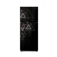 Orient Crystal 380i Inverter Freezer-on-Top Refrigerator 14 Cu Ft Triangle Black - ISPK-009