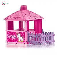 DOLU - Unicorn City House With Fence with free delivery by SPark Techonologies