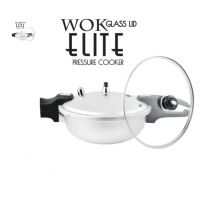 Majestic Aluminum Pressure Cooker Karahi 2 In 1 With Glass LID 10 Ltr Free Delivery | On Installment
