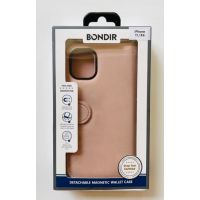 Apple iPhone 11, XR Bondir Magnetic Detachable Leather Wallet Case Pink Case/Cover - US Imported