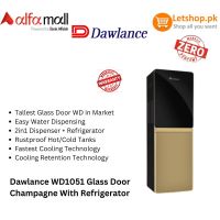 Dawlance WD1051 Glass Door Champagne With Refrigerator | On Installments