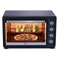 E-Lite Oven Toaster 45 Liter 1800W (ETO-453R) Black With Free Delivery On Installment By Spark Technologies.