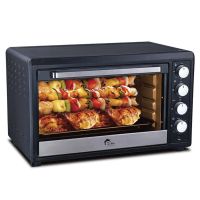 E-Lite Oven Toaster 65 Liter 2200W (ETO-653R) Black With Free Delivery On Installment By Spark Technologies.