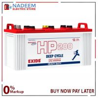 Exide Battery HP 200 120 AH Deep Cycle Without Acid On Installment