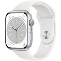 Apple Watch Series 8 45mm Sport Band with Aluminum Case (Brand New, Non Active) - (Installment)