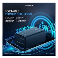 FASTER PD-65W 20000MAH POWER BANK - ON INSTALLMENT