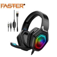 FASTER Blubolt BG-300 Surrounding Sound Gaming Headset with Noise Cancelling Microphone for PC and Mobile - ON INSTALLMENT