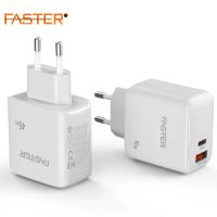 FASTER PD-45W USB-C SUPER FAST CHARGING WALL CHARGER QC 3.0A WITH PD CABLE - ON INSTALLMENT