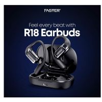 FASTER R18 OWS AIRVIBE ENC NOISE-CANCELLATION, EARPHONE - ON INSTALLMENT