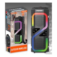 FASTER Rainbow 7 Powerful Bass Wireless Speaker With Mic 20w - ON INSTALLMENT