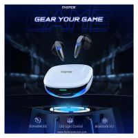 FASTER TG300 GAMING EARBUDS LOW LATENCY - ENC BLUETOOTH EARPHONE - BLUETOOTH 5.1 TOUCH CONTROL AIRBUDS (White) - ON INSTALLMENT