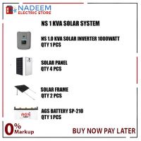 NS 1kva Solar Inverter System Only for karachi INSTALLMENT 