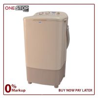 Haier HWM-80-35 Semi Automatic Single Tub Washing Machine Capacity 8KG Powerful Motor Other Bank BNPL