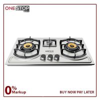 Hanco Model 501 Hob Brass Burner Stainless Steel Auto Ignition Stove On Installments By OnestopMall