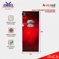 Dawlance 20 Cubic Feet Extra Large Refrigerator 91999 Avante Diamond Red – On Installment