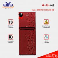 Orient 13 Cubic Feet Refrigerator LVO 380 Vine Red – On Installment
