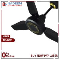  Khurshid King Model AC-DC Inverter Ceiling Fan 50Watt 2 Year Warranty INSTALLMENT 