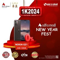 Nokia G21 4GB-128GB | 1 Year Warranty | PTA Approved | Monthly Installment By Siccotel Upto 12 Months