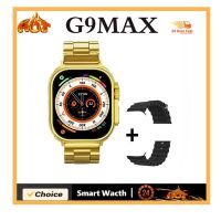 2024 G9 Ultra max Gold Smart Watch Ultra Series 8 Bluetooth Call Men Smartwatch Newest Watch Ultra Wireless Charging Sport Watch - ON INSTALLMENT