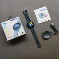 Galaxy Watch Active 2 Smartwatch Master Replica (Black) -  ON INSTALLMENT