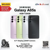 Samsung Galaxy A05s (04GB-128GB) PTA Approved with One Year Official Warranty on 0% Installments by WOJOZO