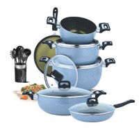Majestic Nonstick Galaxy Gift Set 17-Pcs Free Delivery | On Installment  