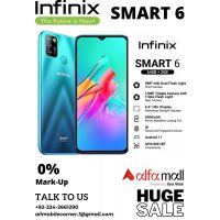 INFINIX SMART 6 (3GB RAM & 64GB ROM) On Easy Monthly Installments By ALI's Mobile