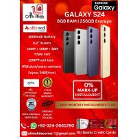 SAMSUNG GALAXY S24 5G (8GB RAM 256GB ROM) On Simple & Easy Monthly Installments By ALI's Mobile
