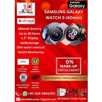 Samsung Galaxy Watch 5 40mm - (R900) Android & IOS Supported For Men & Women On Easy Monthly Installments By ALI's Mobile