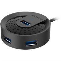 A4Tech HUB-30 4-Ports USB 3.0 HUB Black With Free Delivery On Installment ST