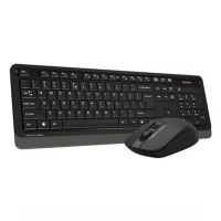 A4Tech Fstyler FG1012s 2.4G Wireless Desktop Keyboard and Mouse Black With Free Delivery On Installment ST