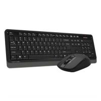 A4Tech Fstyler FG1012s 2.4G Wireless Desktop Keyboard and Mouse Black